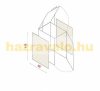 BioBox-120/75 Szemeteskuka tároló 240 és 360 literes kukák borítására 11x75x95 cm