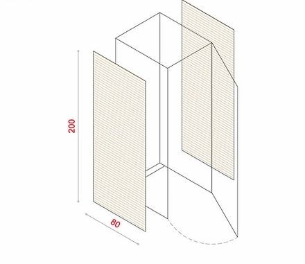 BioBox-200 Szemeteskuka tárolóhoz tartozó oldalsó panel