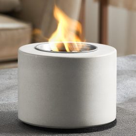   Kompakt bioetanolos asztali kandalló füstmentes mini tűzrakó beltérre és kültérre