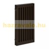 Space divider 92 cm high safety grid 3-panel fence for dogs or children brown