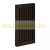 Space divider 92 cm high safety grid 4 panel fence for dogs or children brown