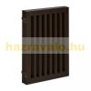 Space divider, safety grid 3 panel fence for dogs or children brown