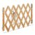 Biztonsági rács kihúzható bambusz panel 47,5-60 cm magas védőkerítés kutyák védelmére lépcsővédő