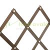 Safety grid extendable bamboo panel 69-82.5 cm high protective fence to protect dogs stair guard