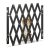 Biztonsági rács kihúzható bambusz panel 70-82 cm magas fekete védőkerítés kutyák védelmére lépcsővédő