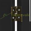 Space divider 70 cm high safety grid 3-panel protective fence to protect dogs or children black protective fence