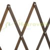 Safety grid extendable bamboo panel 87.5-100 cm high protective fence to protect dogs stair guard