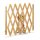 Safety grid extendable bamboo panel 87-97 cm high protective fence to protect dogs stair guard