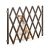 Biztonsági rács kihúzható bambusz panel 87-99 cm magas barna védőkerítés kutyák védelmére lépcsővédő