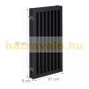 With partition door 92 cm high safety grid 4 panel protective fence for protecting dogs or children black