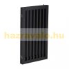 With partition door 92 cm high safety grid 4 panel protective fence for protecting dogs or children black