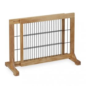   Térelválasztó natúr változtatható szélességű biztonsági rács kihúzható karám kutyák vagy gyerekek védelmére 