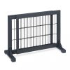 Space divider gray variable width safety grid for the protection of pull-out pen dogs or children 