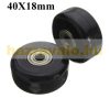 Suitcase spare wheel wheel repair kit 2 pcs 40x18 bearing solid rubber replacement parts