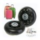 Suitcase spare wheel roller repair kit 2 pcs 70x28 bearing solid rubber replacement wheel