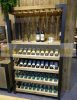 Wine rack 189x114x39 cm bottle rack bottle holder bar cabinet for 40 bottles