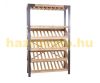 Wine rack 189x114x39 cm bottle rack bottle holder bar cabinet for 40 bottles