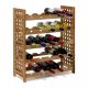 Wooden wine rack 73x63x25 cm wine rack for 25 bottles of wine bottle holder