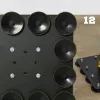 Állítható boxállvány két speedball labdával, forgó reflexrúddal és rúgópárnával