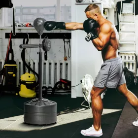   Állítható boxállvány professzionális Reflex és Speedball edzőeszköz 360°-ban forgatható