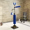 Állítható boxállvány 140–205 cm két Speedball labdával, forgó reflexrúddal és rúgópárnával kék 