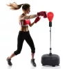 Álló boxlabda szett állítható box edzőszett 136-154 cm 1 pár kesztyűvel ökölvívó edzőkészlet