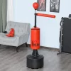 Álló boxzsák 155–205 cm között állítható magassággal, reflexrúddal és speedballal boxzsák komplett szett