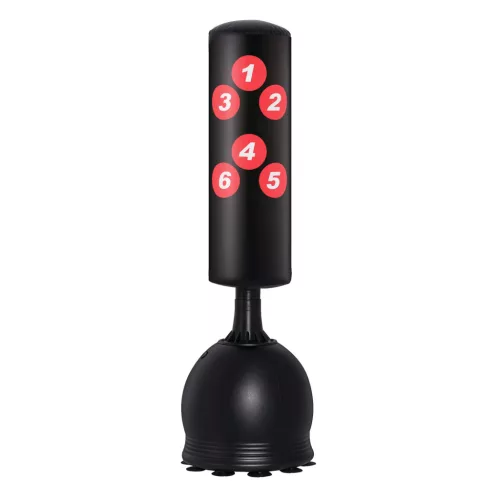 Álló boxzsák 165 cm szabadon álló, tapadókorongos, profi edzéshez