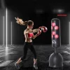 Álló boxzsák 165 cm szabadon álló, tapadókorongos, profi edzéshez