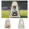 Átlátszó pop-up sport sátor 120x120x190 cm 1 személyes kültéri buboréksátor padlóaljzattal és esővédővel