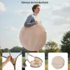 Átlátszó pop-up sport sátor 120x120x190 cm 1 személyes kültéri buboréksátor padlóaljzattal és esővédővel