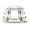 Átlátszó pop-up buboréksátor 336 × 305 × 220 cm 8–10 személyes panoráma kempingsátor 540°-os kilátással