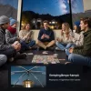 Átlátszó pop-up buboréksátor 336 × 305 × 220 cm 8–10 személyes panoráma kempingsátor 540°-os kilátással