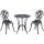 Garden bistro set for 2 persons antique bronze patio furniture outdoor balcony set garden furniture