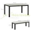 3-piece garden set with benches gray garden terrace set outdoor balcony set terrace furniture garden furniture