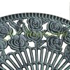 Garden bistro set for 2 persons antique green terrace furniture outdoor balcony set