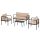 4-piece garden set beige garden terrace set outdoor balcony set terrace furniture garden furniture