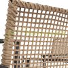 5-piece garden set natural-black garden terrace set outdoor balcony set terrace furniture garden furniture