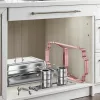 Chafing ételmelegítő készlet 2x7,5 literes rozsdamentes acél, rozéarany, 2 db