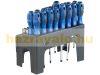 101-piece screwdriver and bit set with wall bracket