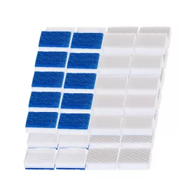   Falradír faltisztító csodaszivacs 24 db sima és 24 db súroló szivacs a durva szennyeződésekhez