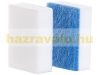 Wall scrubber wall cleaning miracle sponge 24 smooth and 24 scrubbing sponges for rough dirt