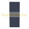 Package point for home galvanized steel standing mailbox anthracite luggage storage 41x38x102 cm package receiving cabinet package mailbox