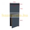 Package point for home galvanized steel standing mailbox anthracite luggage storage 41x38x102 cm package receiving cabinet package mailbox