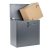 Csomagszekrény Csomag átvevő doboz 50x31x50 cm, csomagok fogadására alkalmas levélláda antracit