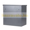 Package receiving box 50x31x50 cm letter box suitable for receiving packages galvanized steel anthracite package point