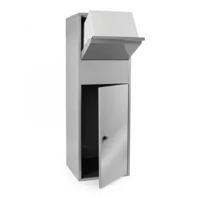   Csomag postaláda csomag átvevő szekrény ezüst levélszekrény csomagpont horganyzott acél álló postaláda csomagmegőrző