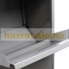 Package mailbox package receiving cabinet silver letter cabinet package point galvanized steel standing mailbox luggage storage