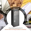XXL csomagátvevő postaláda számzárral 41,2x40,1x110,5 cm, 50 kg kapacitás fekete