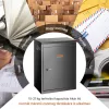 Csomagátvevő postaláda számzárral 39x27x52,2 cm, 15–20 kg terhelhetőség, fekete